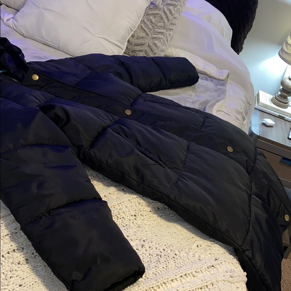 Fluffy Parka coat - Picture 4 of 4